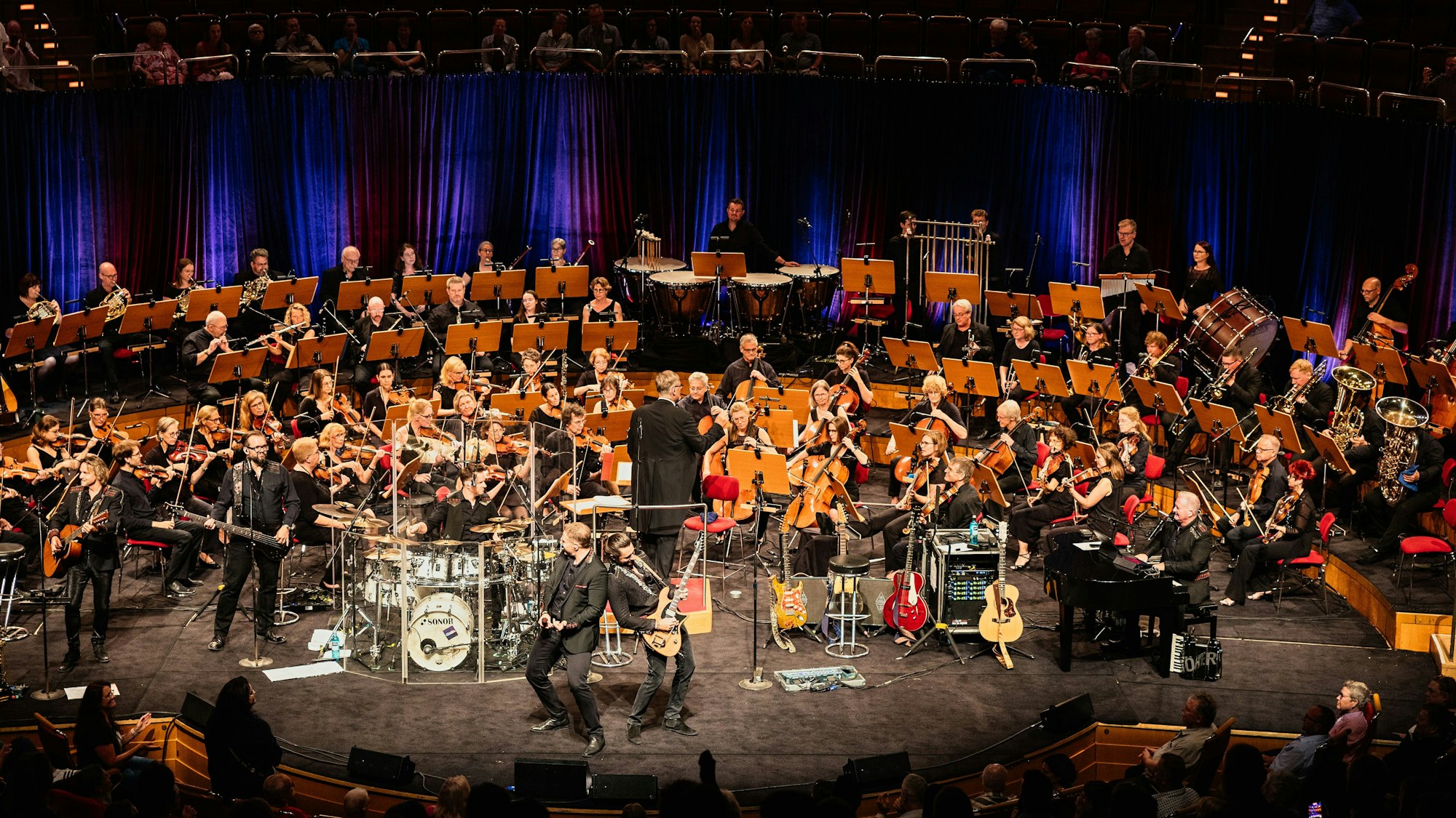 Die Höhner beim Konzert in der Philharmonie.