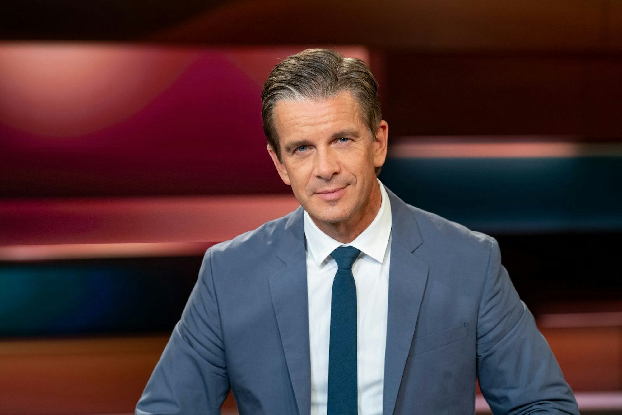 Der erste Rückkehrer unter den Polit-Talkern ist Markus Lanz. (Bild: ZDF/ Markus Hertrich)