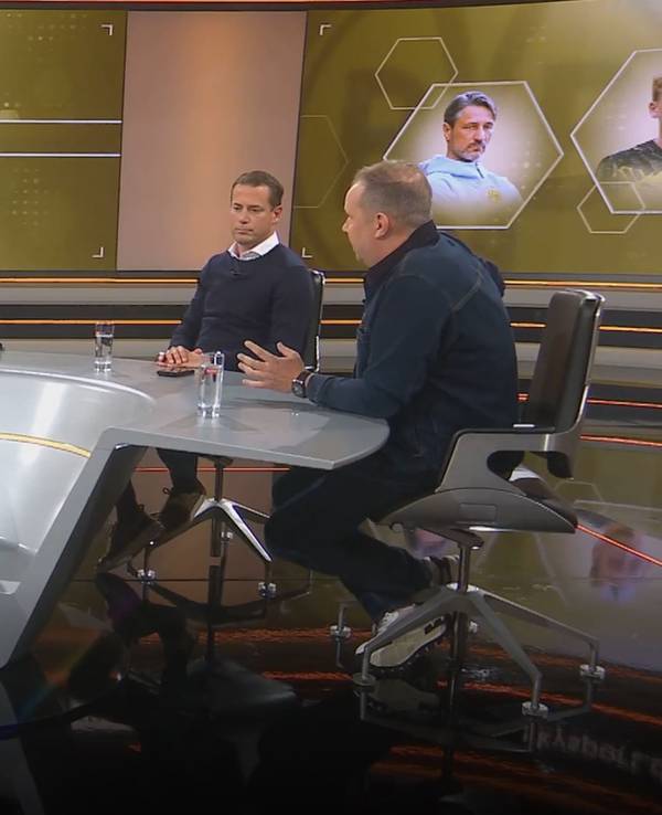 Patrick Wasserziehr diskutiert mit Wolff Fuss.