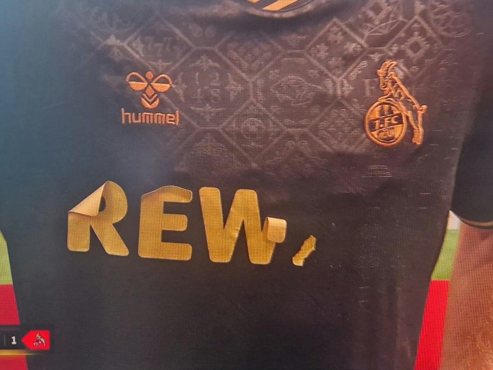 Das Trikot von Marius Bülter nach dem Mainz-Spiel.