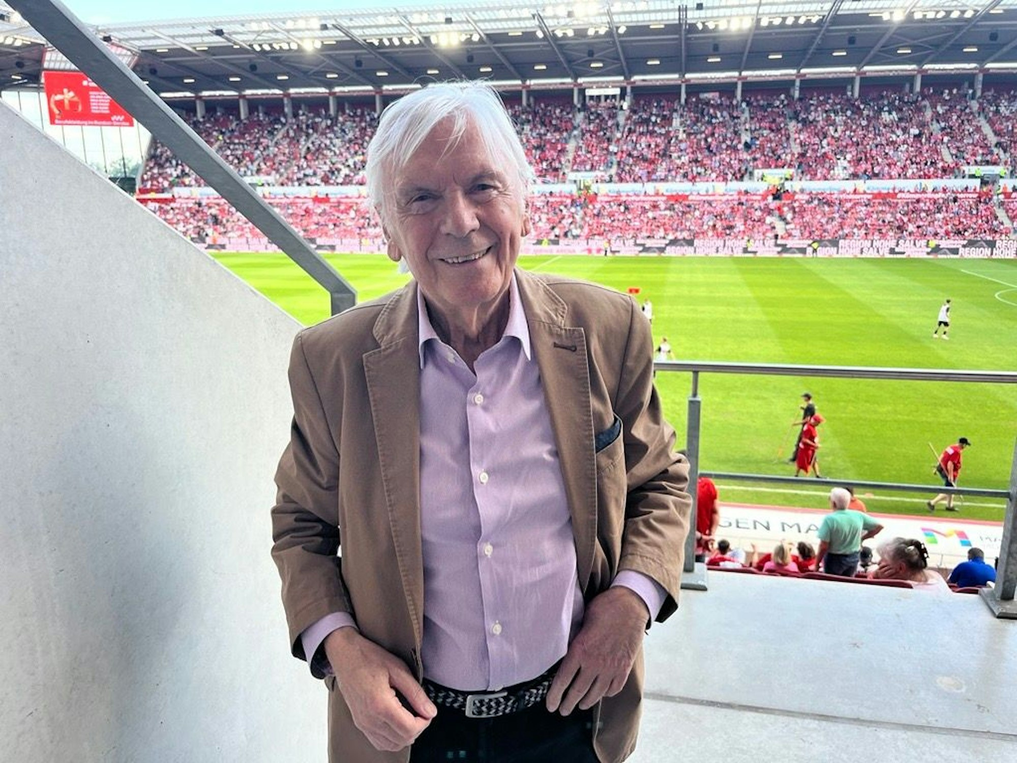 Dieter Kürten im Mainzer Stadion.