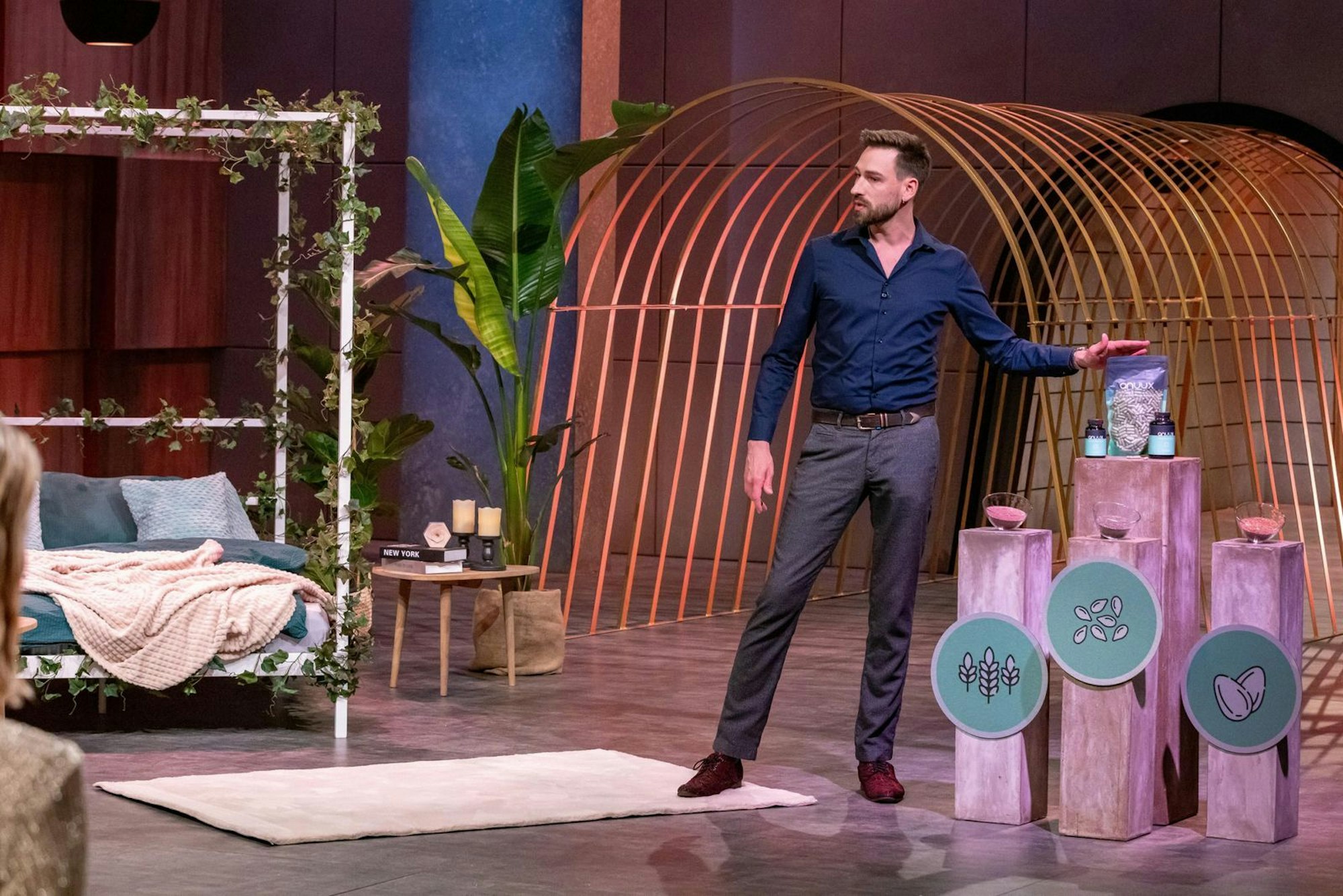 Marius Baumgärtel spricht mit „anuux“ ein Tabu-Thema an.
(Bild: RTL / Bernd-Michael Maurer)