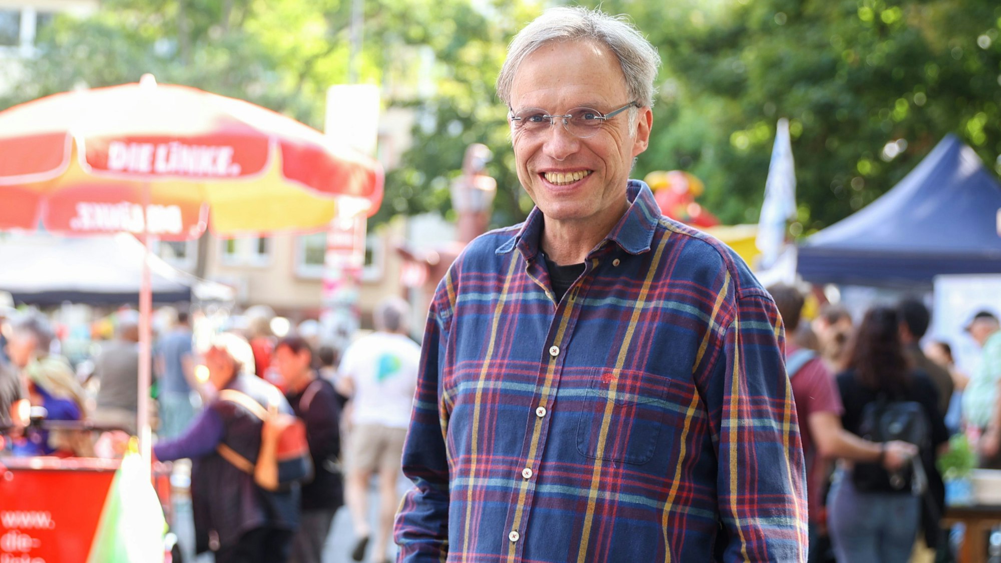 Heiner Kockerbeck, OB-Kandidat der Kölner Linken.
