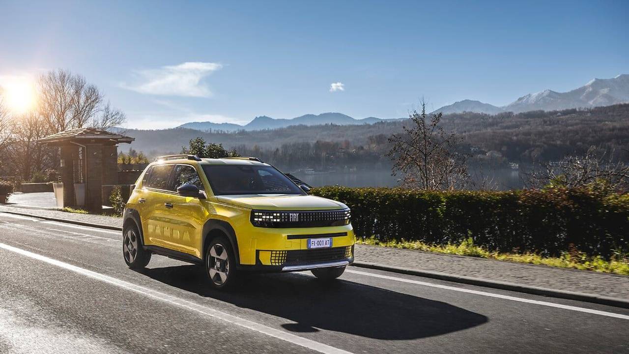 Fiat Grande Panda in Limone Gelb
