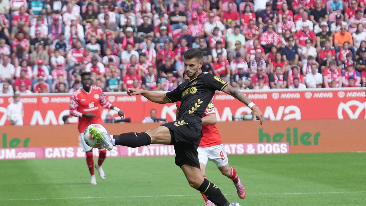Tom Krauß im Spiel gegen Mainz.