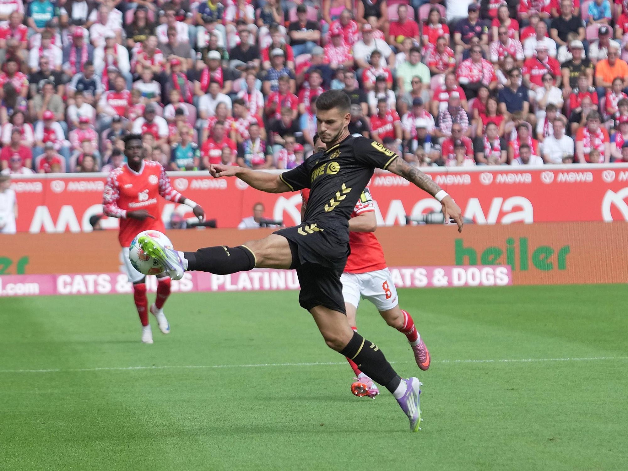 Tom Krauß im Spiel gegen Mainz.