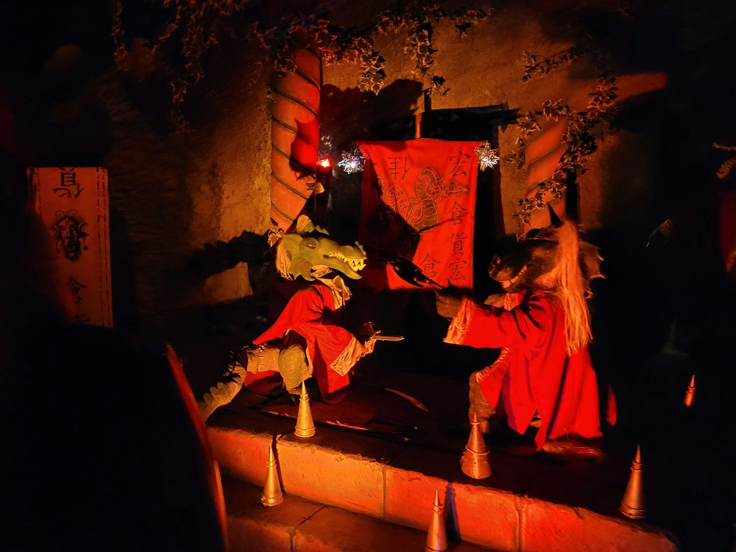 Fahrt mit der Geister Rikscha im Phantasialand