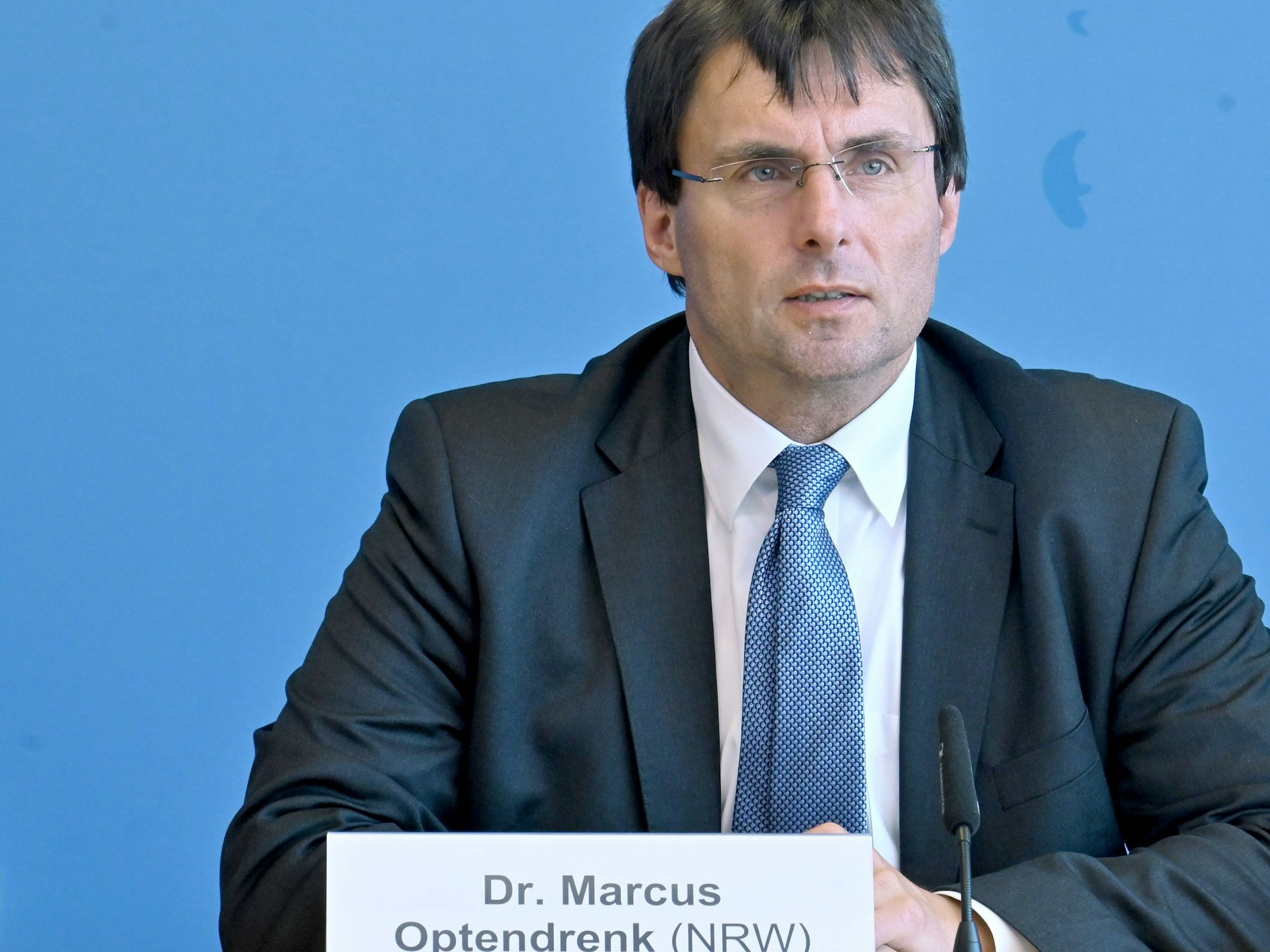 Marcus Optendrenk (CDU), Finanzminister von Nordrhein-Westfalen und Vorsitzender der Finanzministerkonferenz