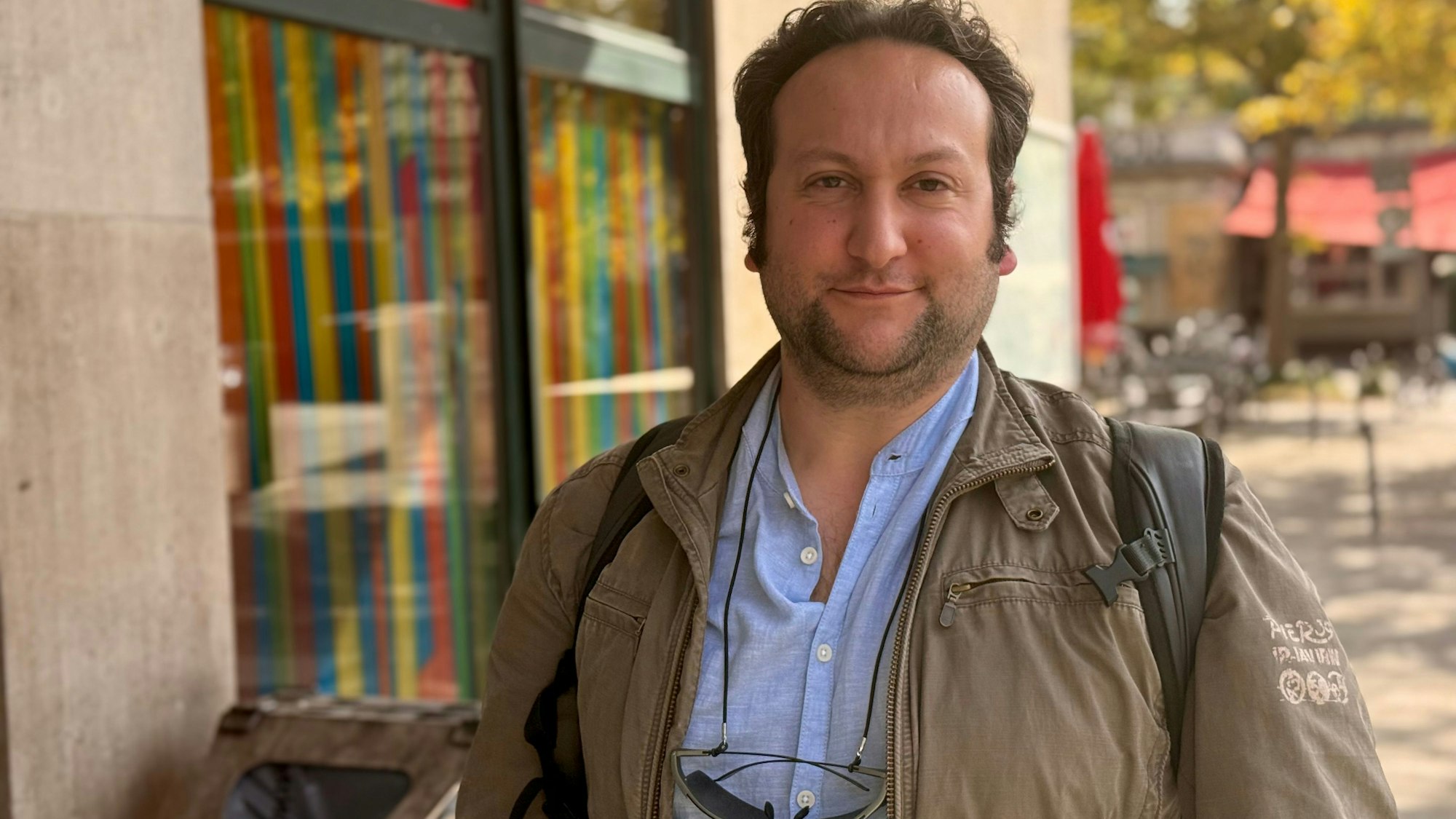 Der Kölner Semih Yalcin ist Gesamtbetriebsratsmitglied bei Lieferando.
