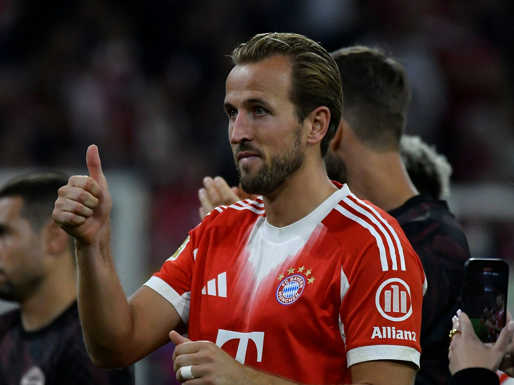 Bayern-Torjäger Harry Kane will auch im DFB-Pokal gegen Wehen Wiesbaden treffen.