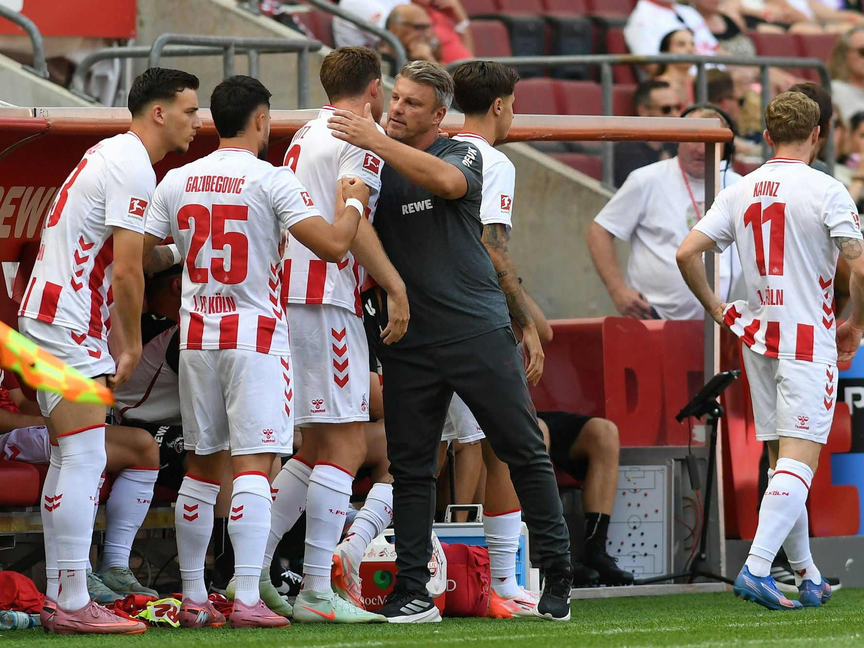 Lukas Kwasniok im Test gegen Bergamo.