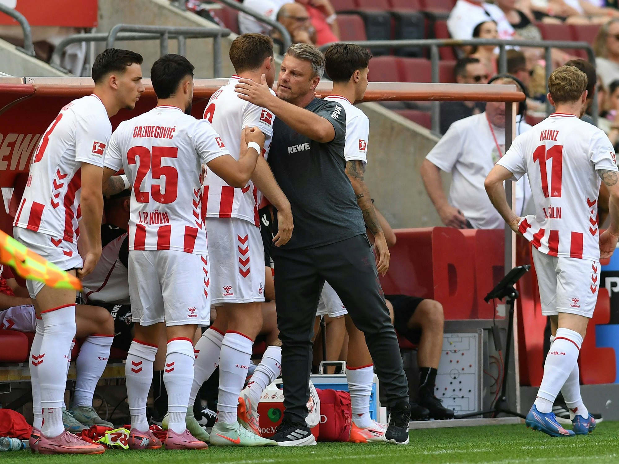 Lukas Kwasniok im Test gegen Bergamo.