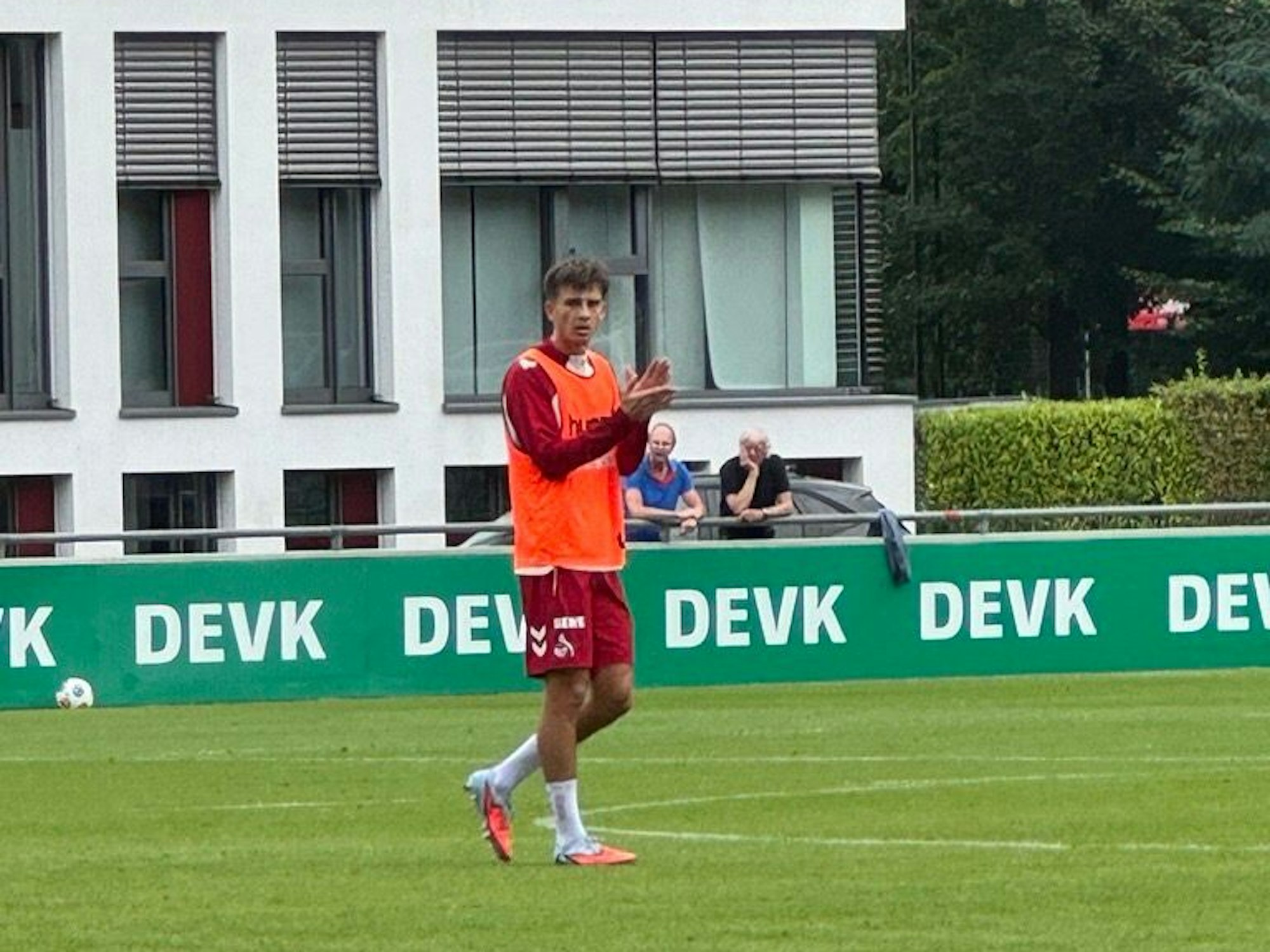 Luc Dabrowski beim FC-Training.