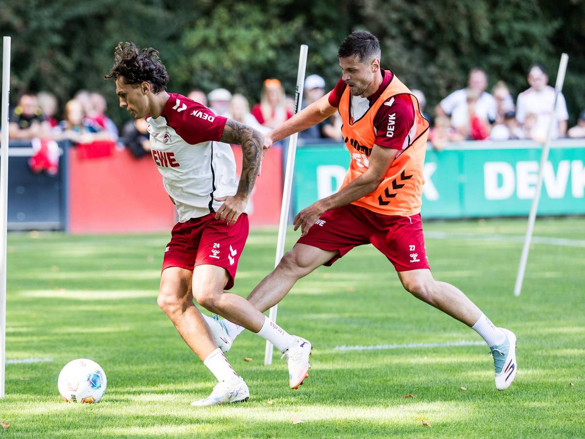Julian Pauli im Zweikampf mit Imad Rondic.