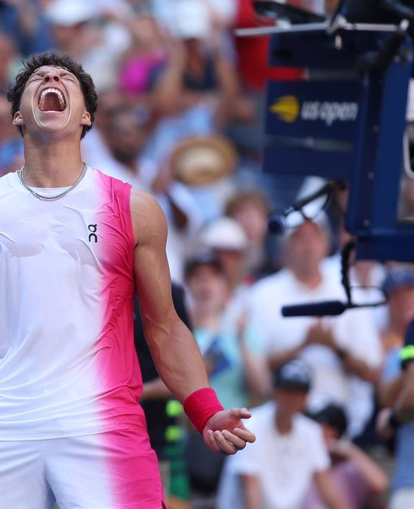 Ben Shelton bei den US-Open 2023.