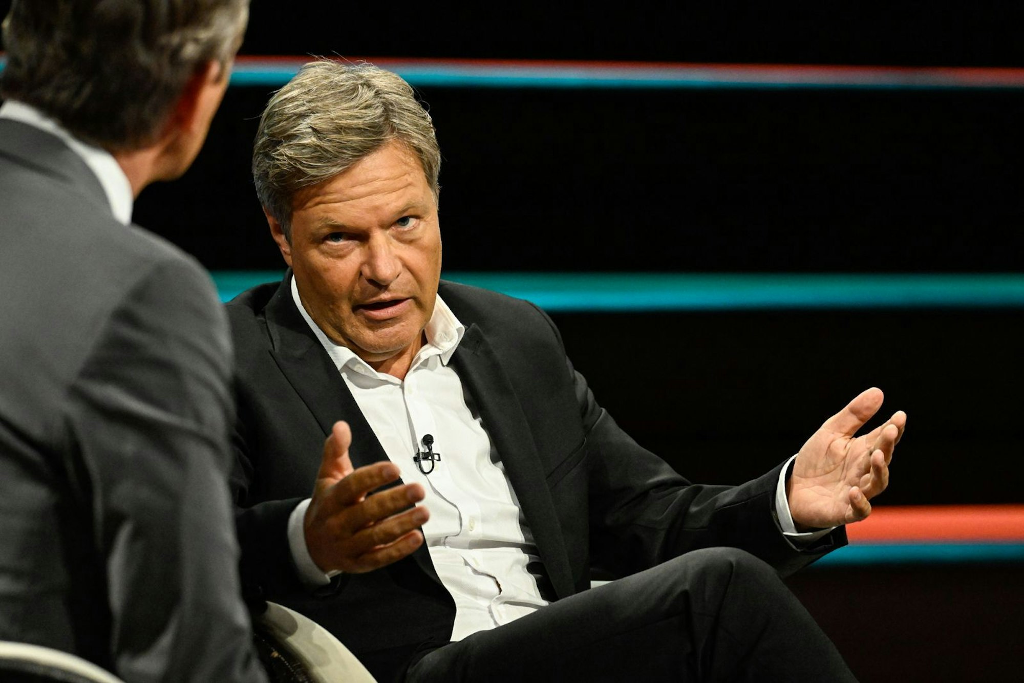 „Jetzt muss ich gucken, ob es andere Wege gibt. Wo immer sie hinführen, werden wir sehen“, erklärte Robert Habeck. (Bild: ZDF / Markus Hertrich)