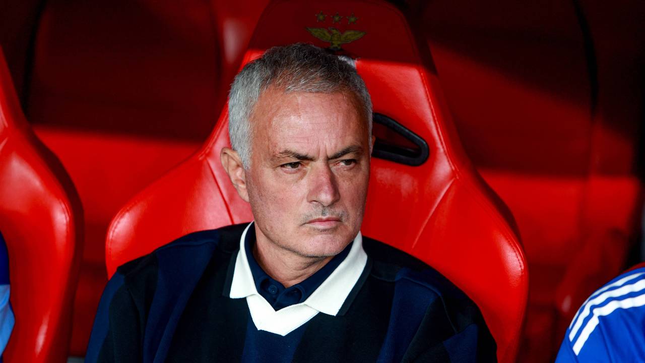 José Mourinho bei seinem letzten Spiel als Trainer von Fenerbahce Istanbul.