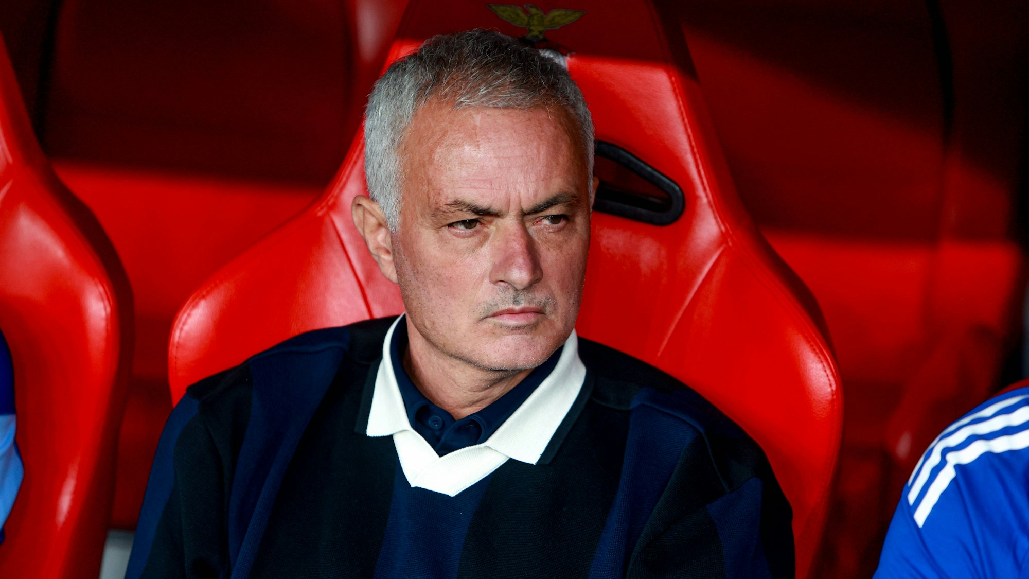 José Mourinho bei seinem letzten Spiel als Trainer von Fenerbahce Istanbul.