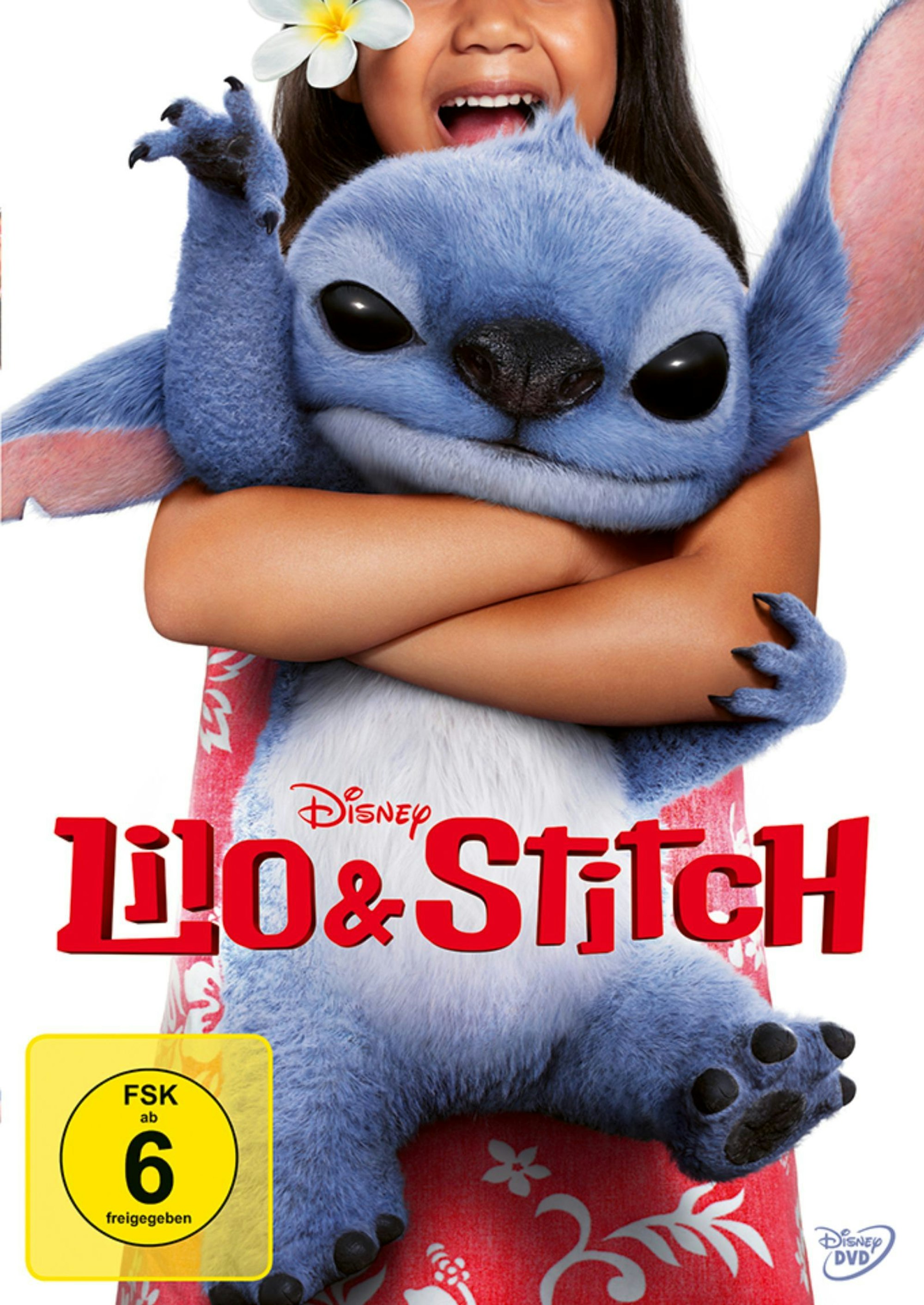 Im Zeichentrick wie auch in der neuen Realfilm-Adaption (Bild): Stitch sieht richtig knuffig aus. (Bild: 2025 Disney Enterprises, Inc./Leonine)