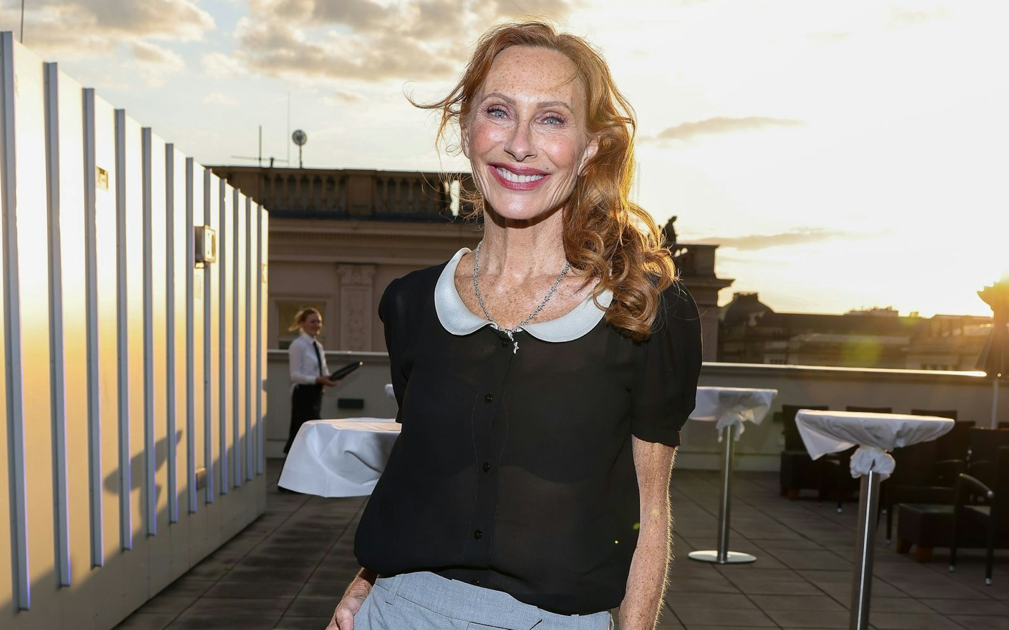 „Wir machen natürlich weiter“: Schauspielerin Andrea Sawatzki (2024 in Berlin) spricht im Interview über die Zukunft der „Bundschuh“-Filmreihe im ZDF. (Bild: 2024 Getty Images/Gerald Matzka)