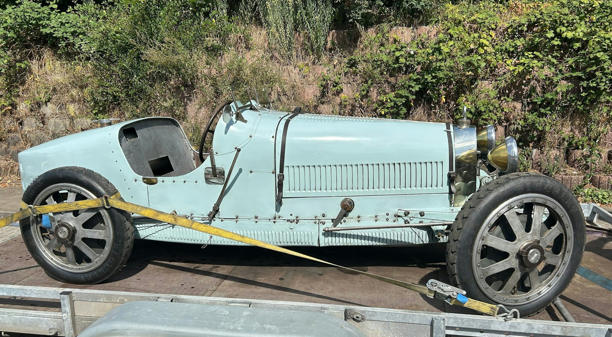 Der Wert dieses Oldtimers wurde auf eine Million Euro geschätzt.