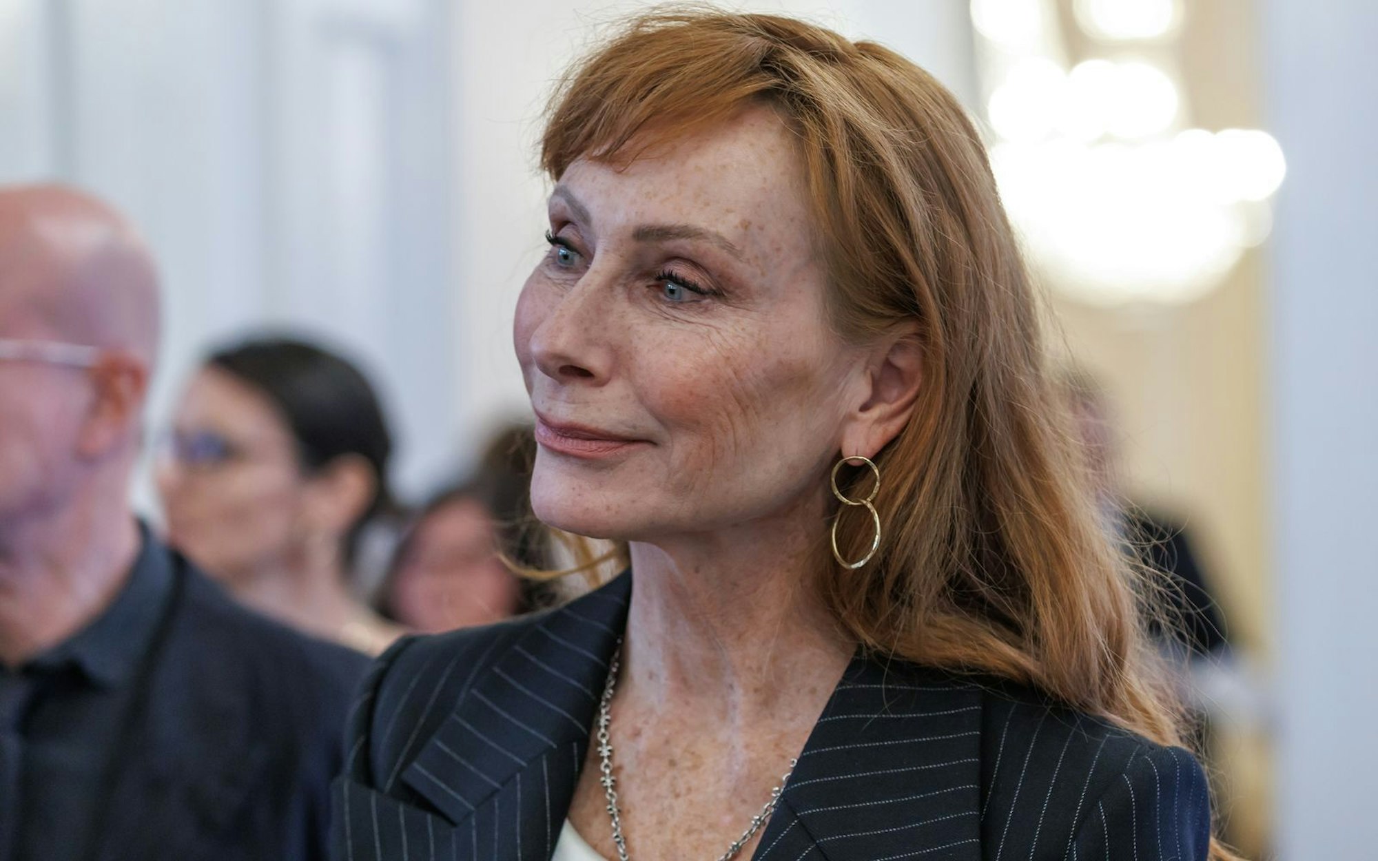 „60 ist ein tolles Alter“, weiß Schauspielerin Andrea Sawatzki (62, hier im Mai 2025 im Bellevue Palast in Berlin). (Bild: 2025 Getty Images/Pool)