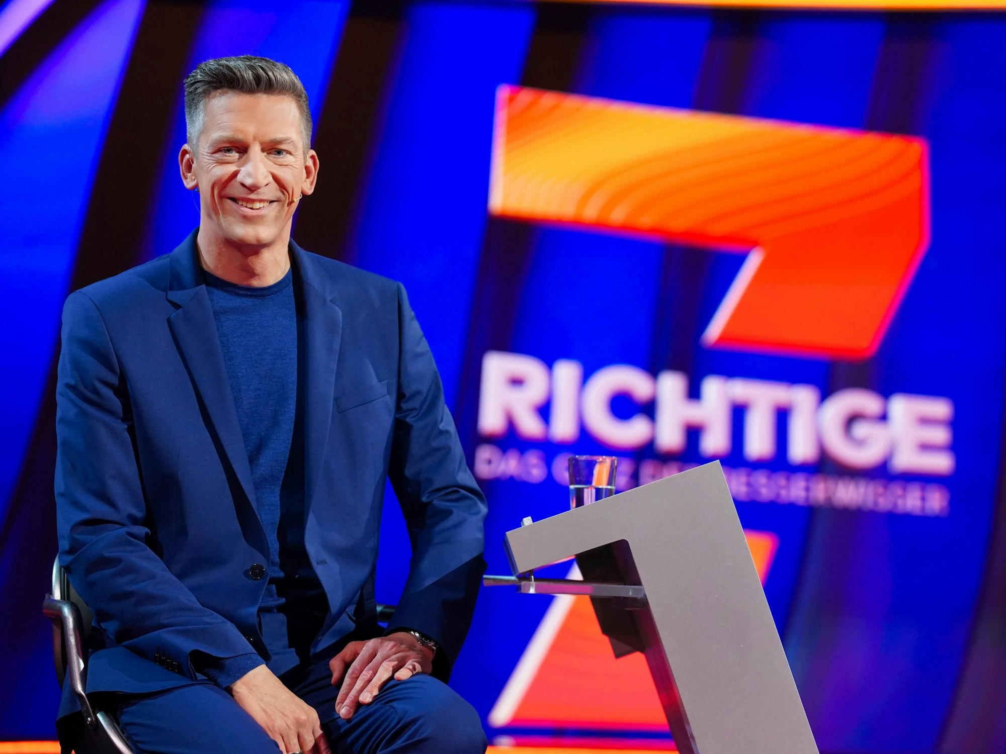 Steffen Hallaschka als Quizmaster bei RTL.