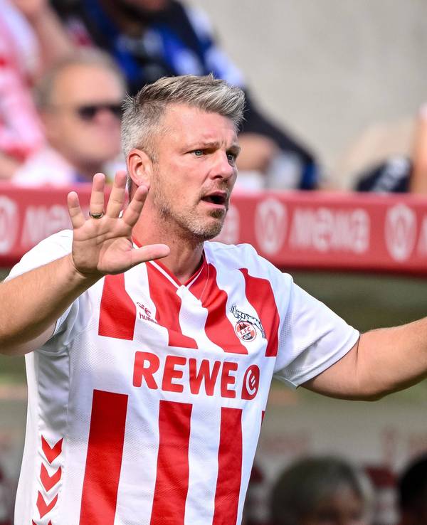 Lukas Kwasniok beim Spiel gegen Mainz.