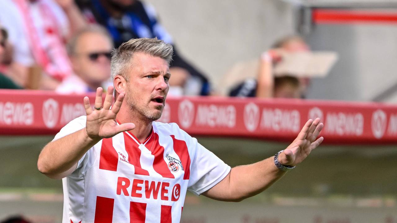 Lukas Kwasniok beim Spiel gegen Mainz.