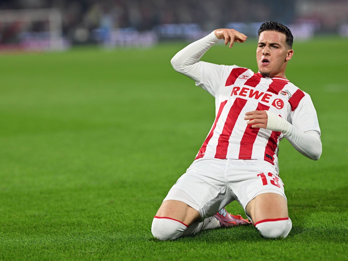 Said El Mala trifft gegen Freiburg.