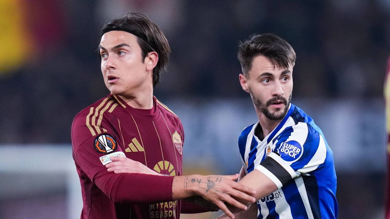 HSV-Kandidat Fabio Vieira mit Paulo Dybala.
