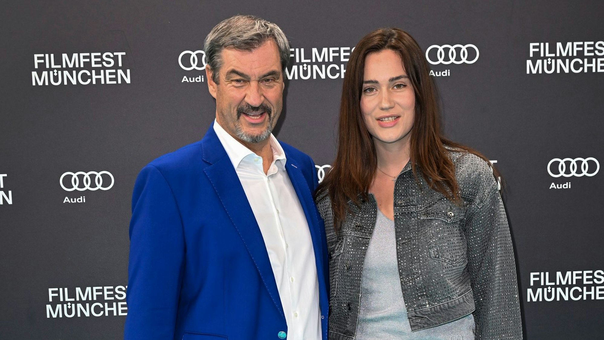 Gloria-Sophie Burkandts Vater ist kein Geringerer als der bayerische Ministerpräsident Markus Söder. (Bild: 2025 Getty Images/Hannes Magerstaedt)