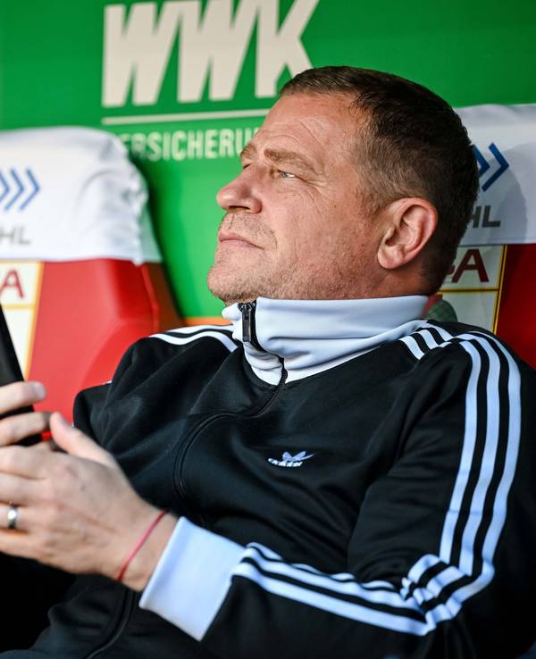 Max Eberl bei einem Spiel des FC Bayern München.
