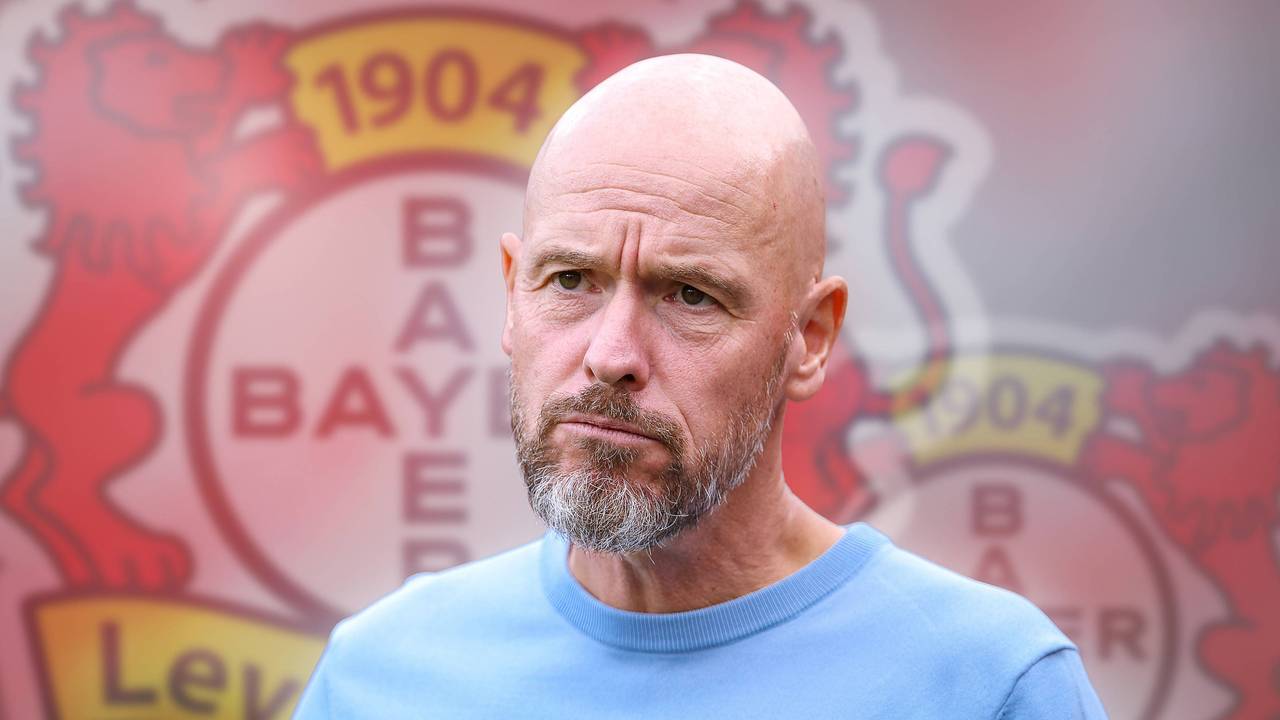 Erik ten Hag schaut enttäuscht.