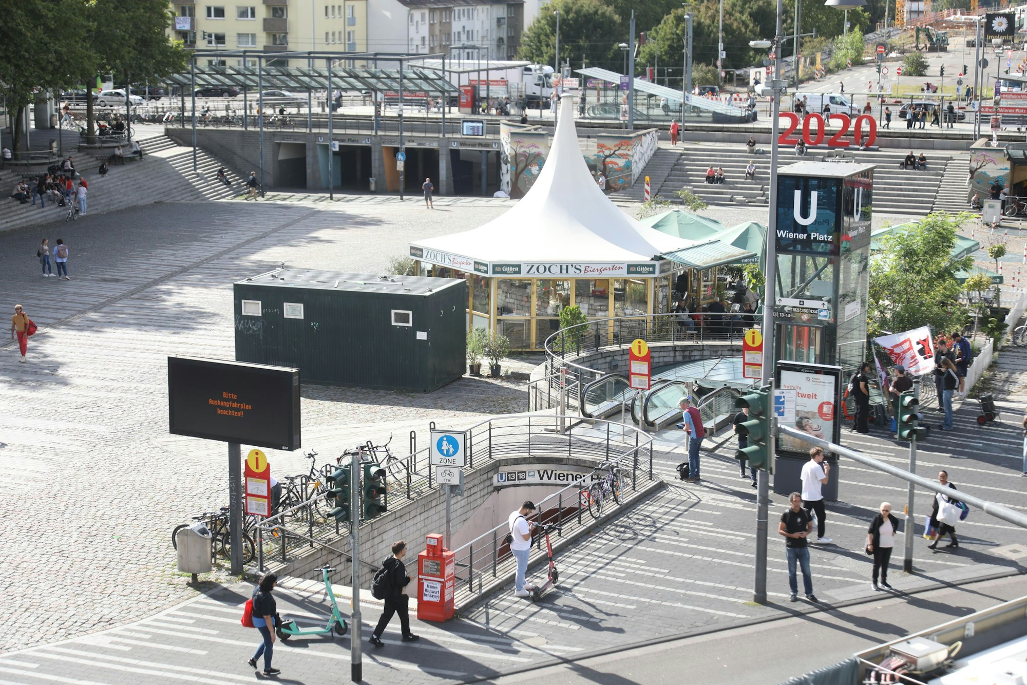 Der Wiener Platz in Köln-Mülheim soll umgestaltet werden.