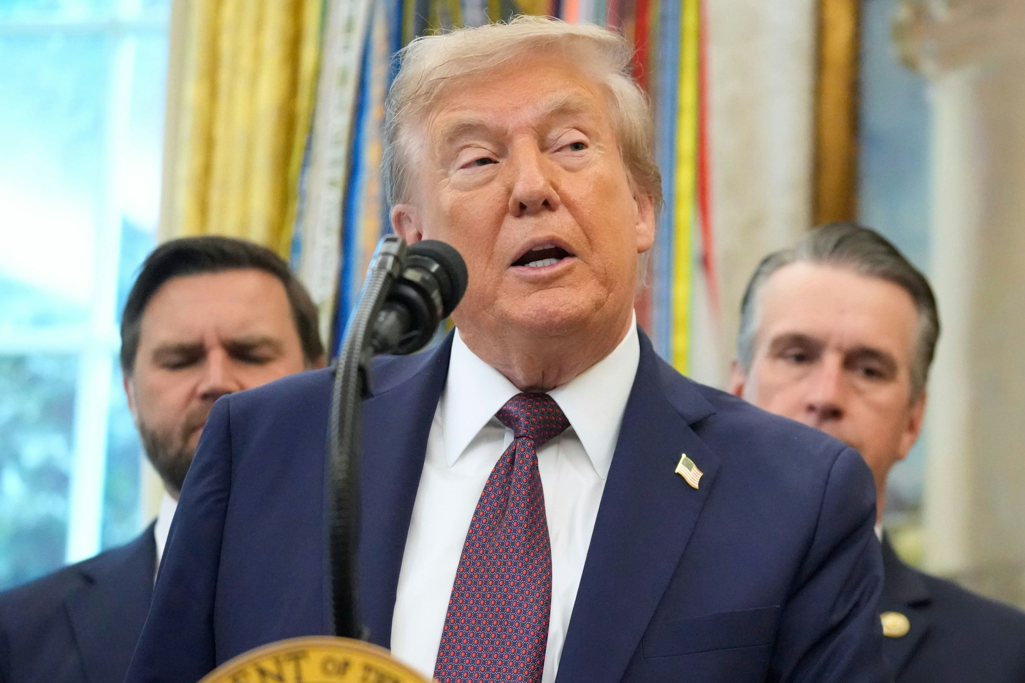 US-Präsident Donald Trump am 2. September im Weißen Haus.