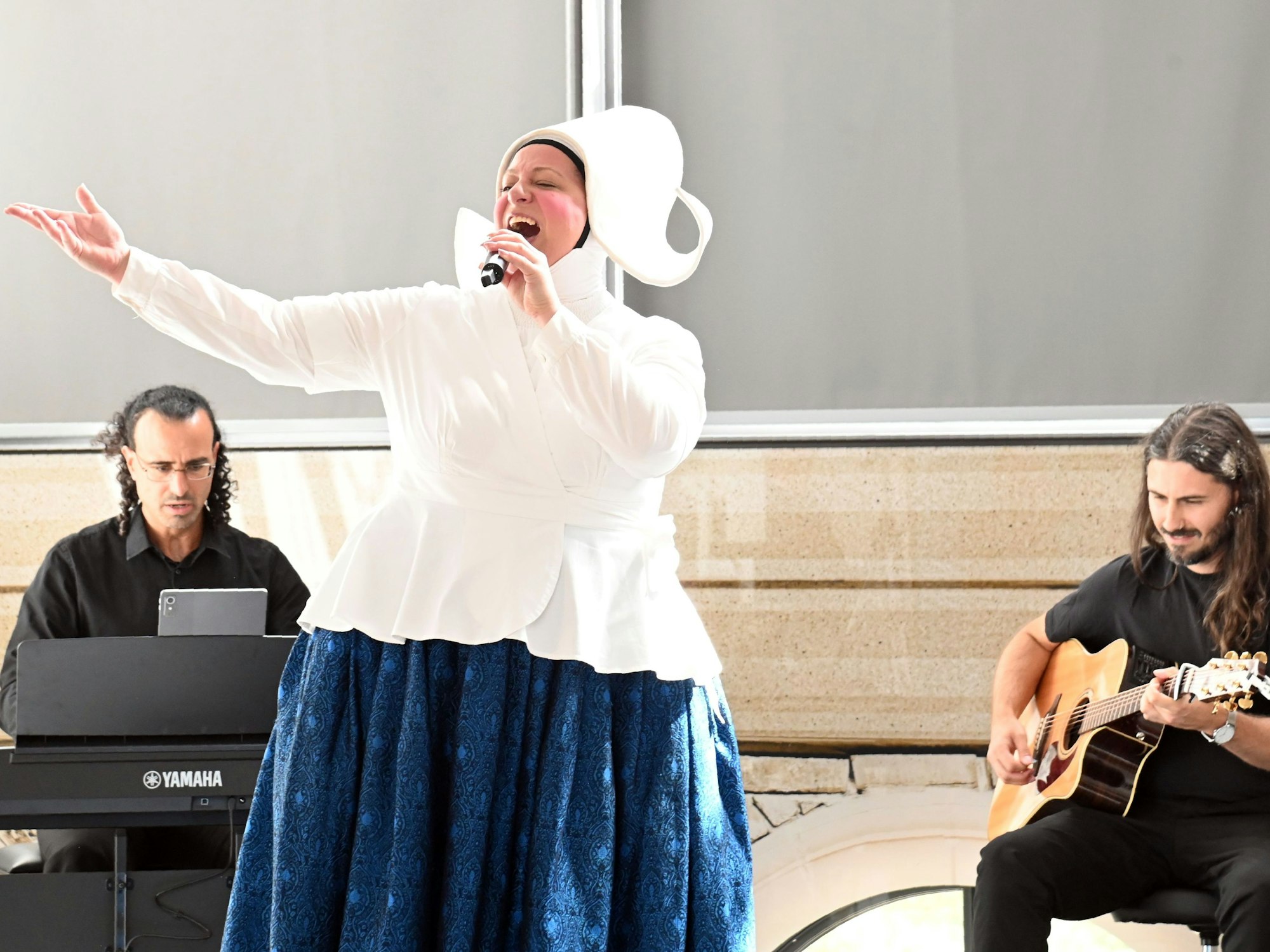 Vorstellung des neuen Musicals „Romeo & Julia – Liebe ist alles“ mit Amme (Maike Merkel).