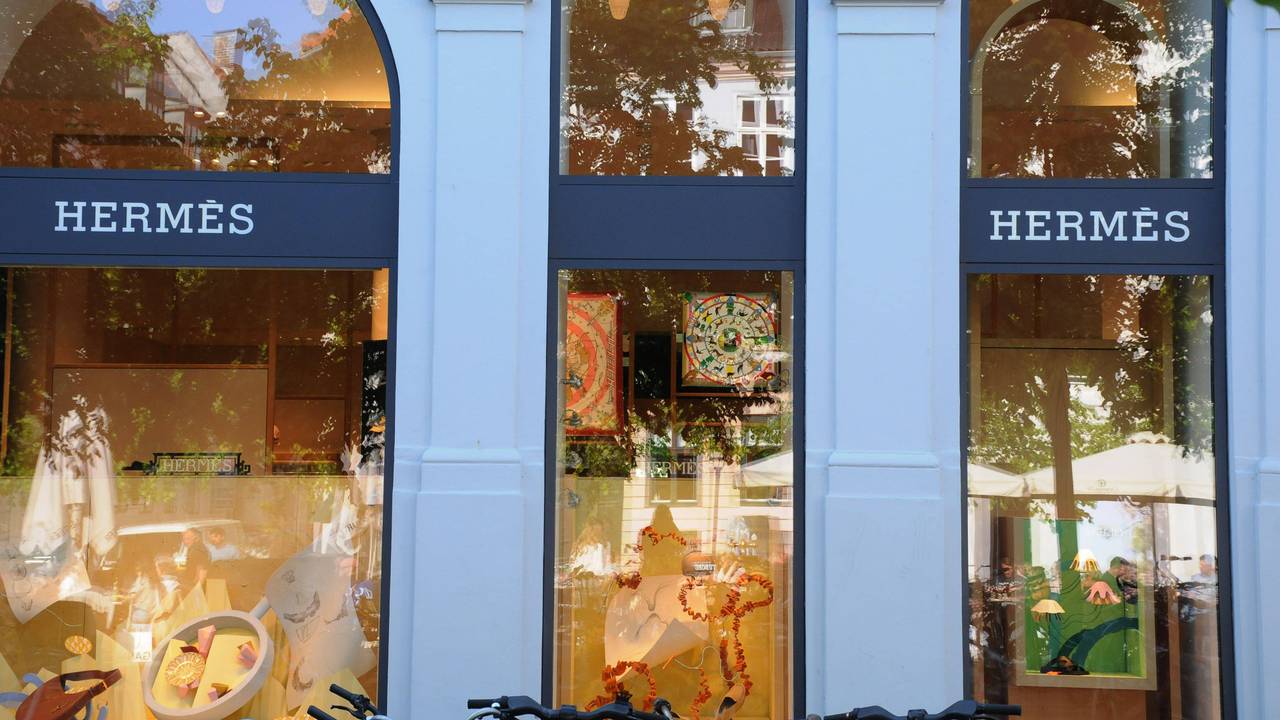 Copenhagen/ Denmark/12 may 2025/Hermes store in danish capital copenhagen. photo..Francis Joseph Dean/Dean Pictures Not for commercial use