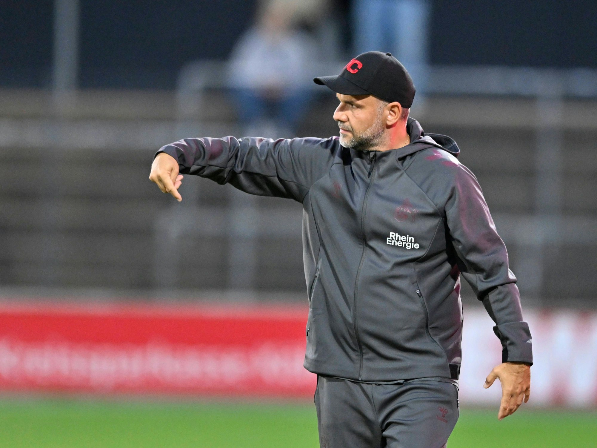 Evangelos Sbonias beim Spiel gegen Wuppertal.