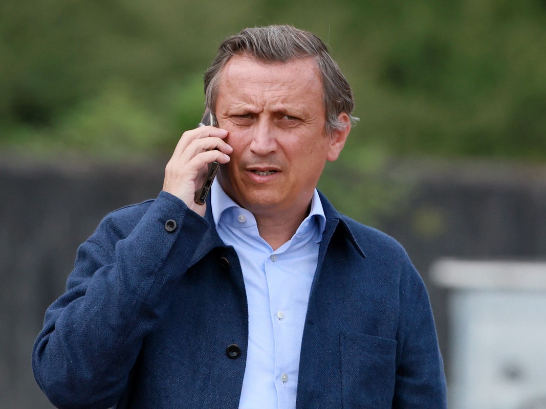 Lionel Souque beim Spiel gegen den Siegburger SV.