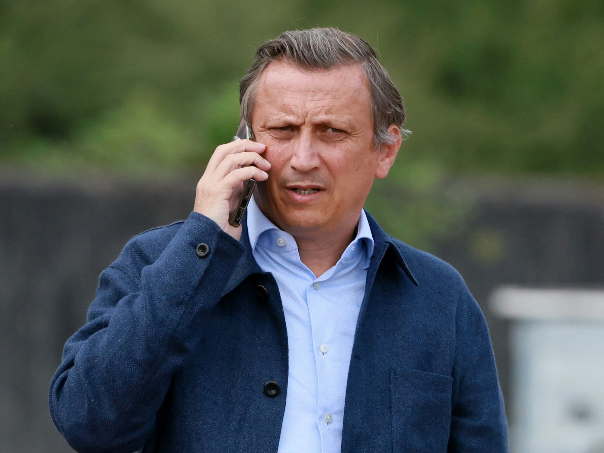 Lionel Souque beim Spiel gegen den Siegburger SV.