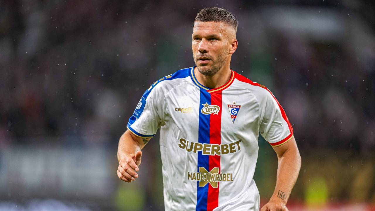 Lukas Podolski im Trikot von Gornik Zabrze