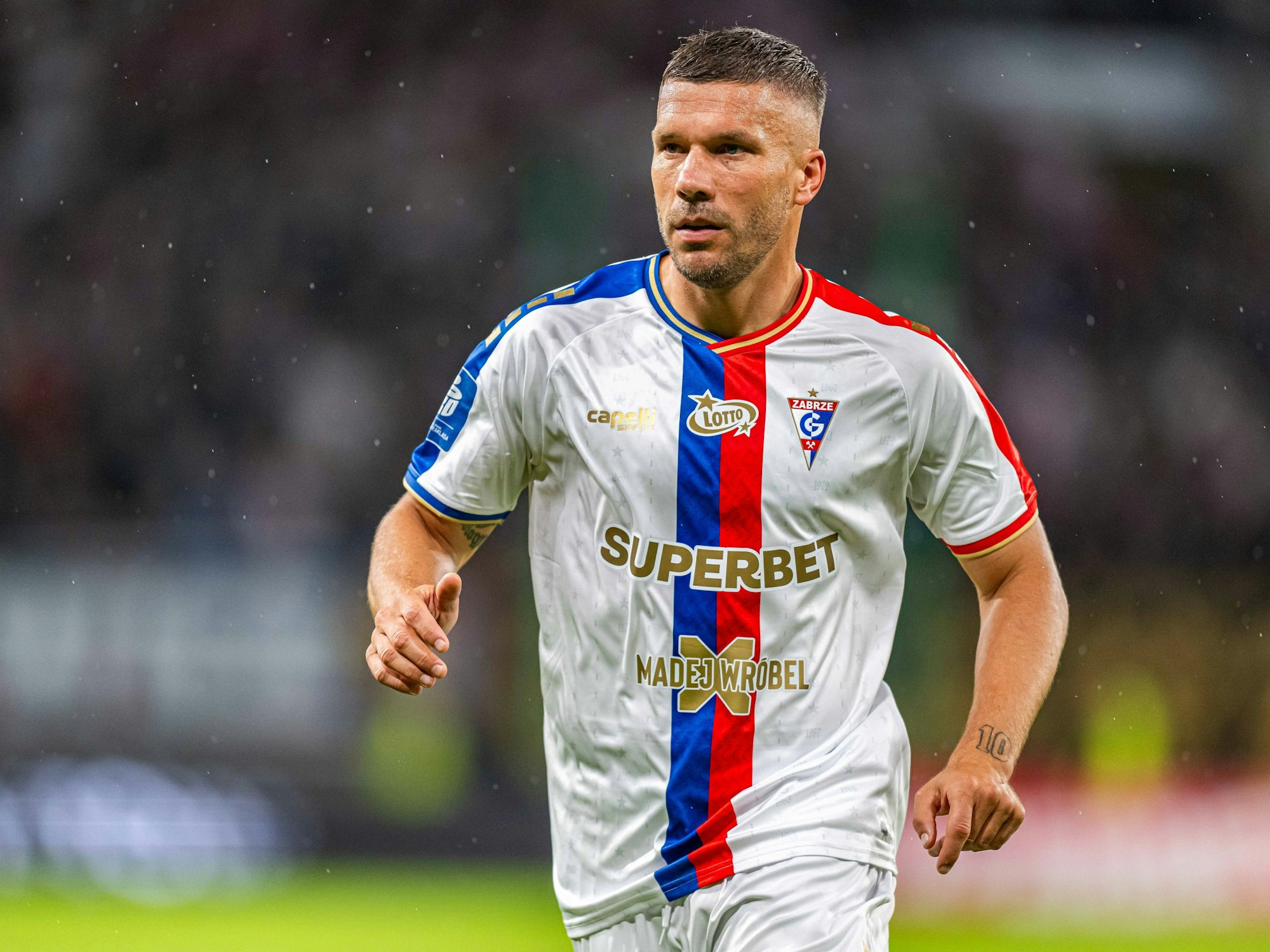 Lukas Podolski im Trikot von Gornik Zabrze