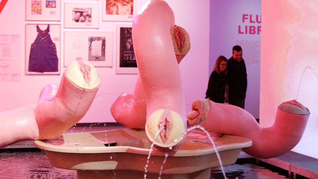 Blick auf die Ausstellung „Sex Now“ im NRW-Forum.