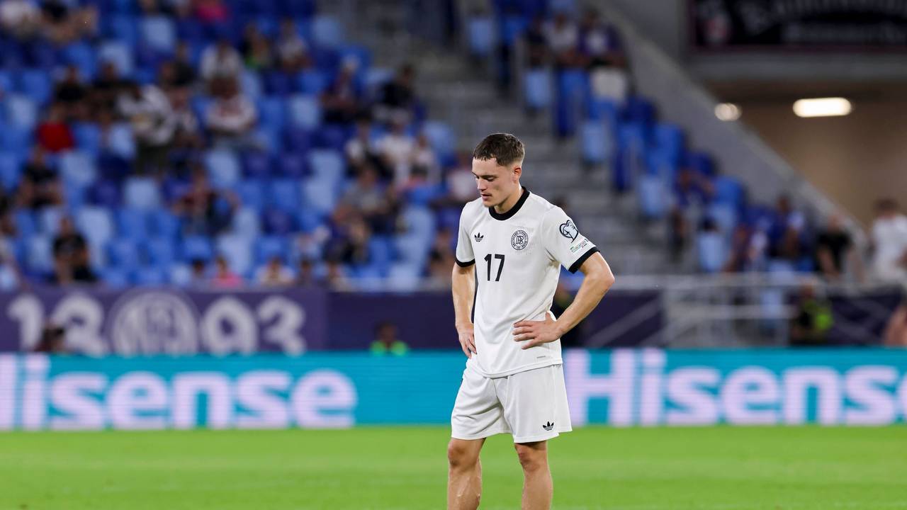DFB-Star Florian Wirtz am Donnerstagabend (4. September 2025) beim Spiel gegen die Slowakei.