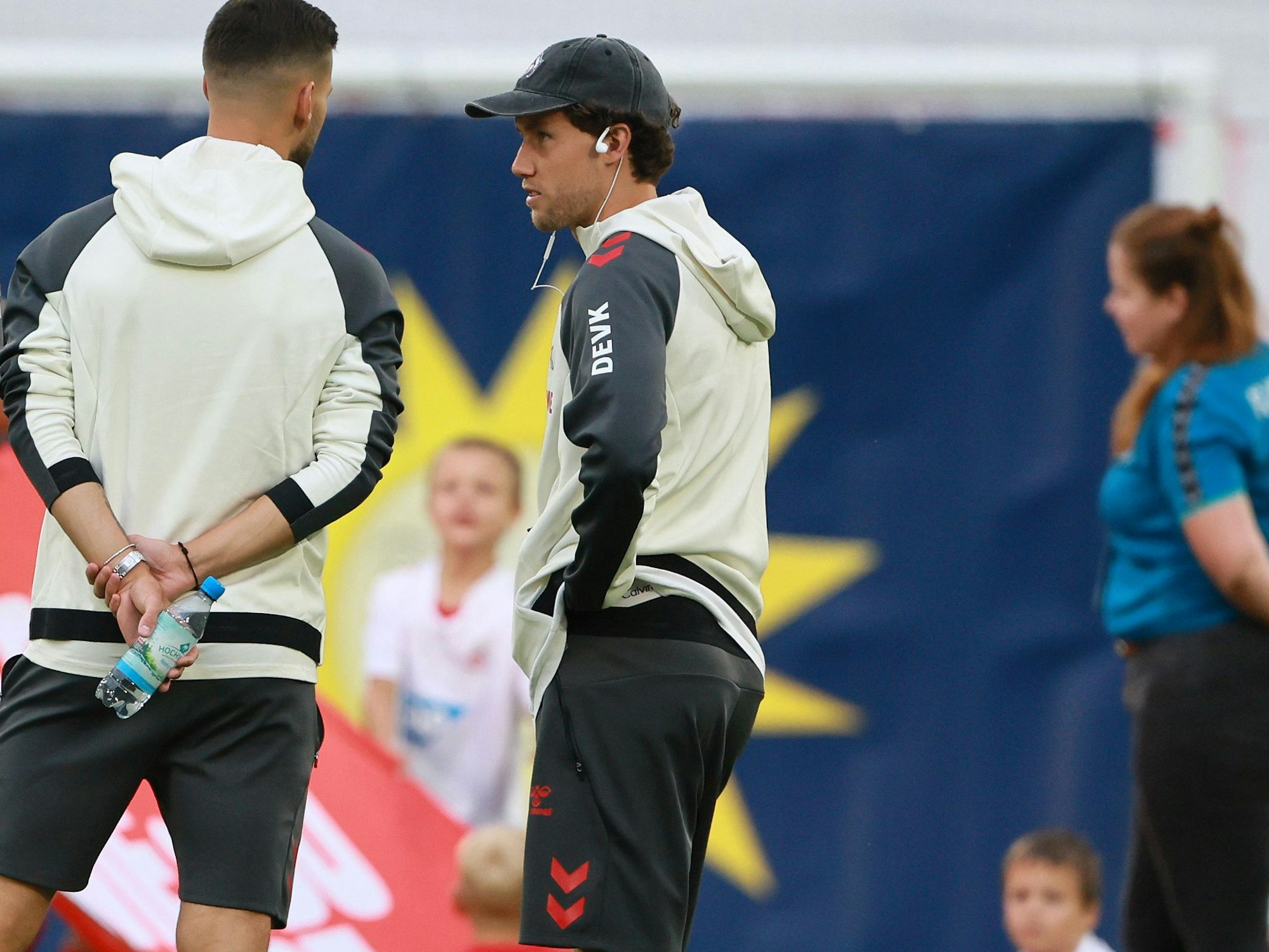 Luca Waldschmidt vor dem Spiel gegen den Sc Freiburg.