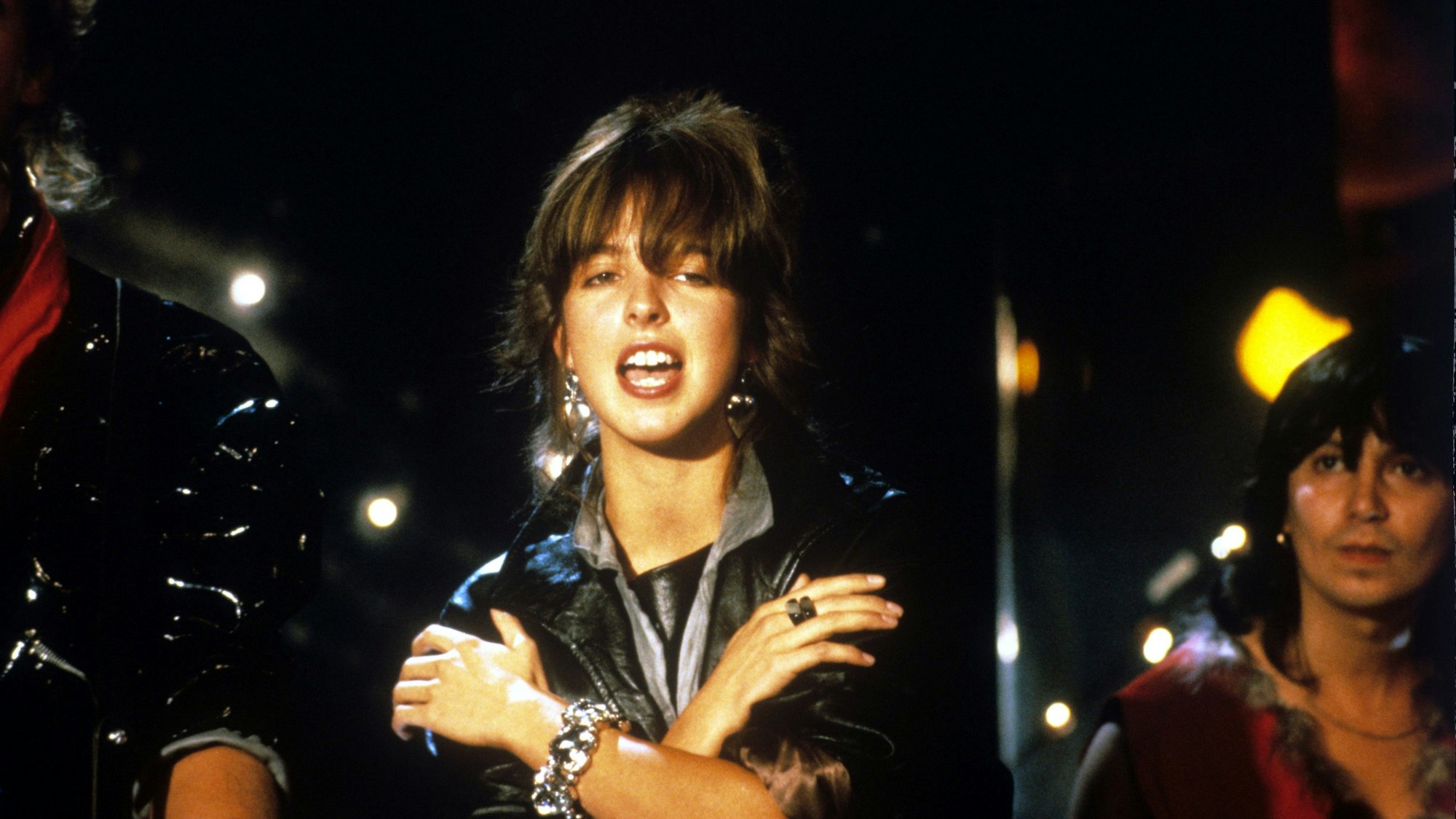 Nena in den 1980er-Jahren. Hier bei einem Auftritt im „WWF-Club“ in Köln.