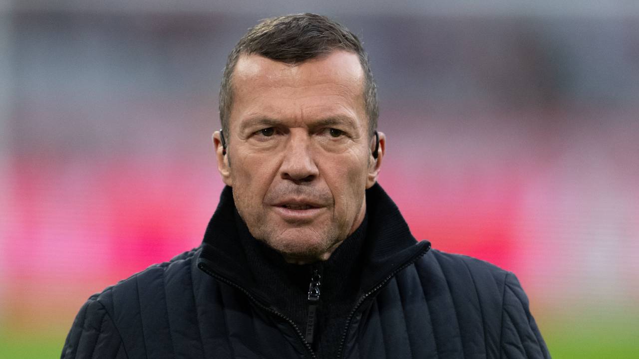 Der ehemalige Nationalspieler und TV-Experte Lothar Matthäus vor dem Spiel.
