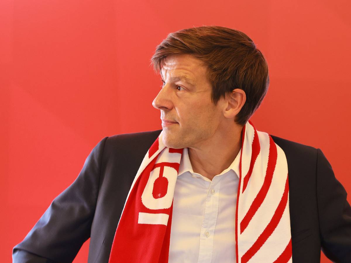 Carsten Wettich (aktuell Vizepräsident des 1. FC Köln) am 17. Juni 2025 beim Mitgliederstammtisch.