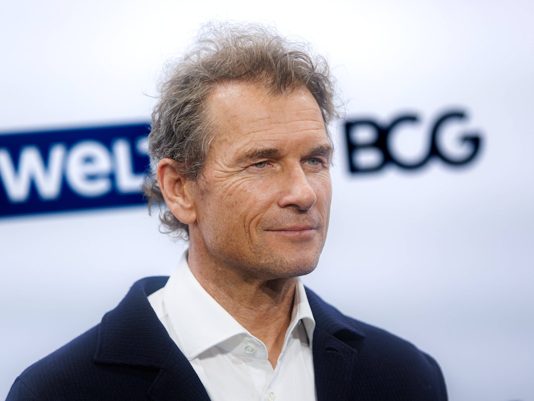 Jens Lehmann bei einem Event in Berlin auf dem Roten Teppich.